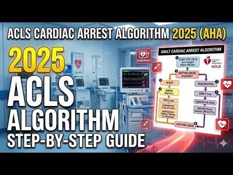 3.Cardiac arrest algorithm (AHA 2025)