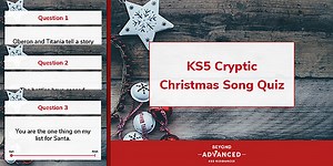 Cryptic Christmas Song Quiz
