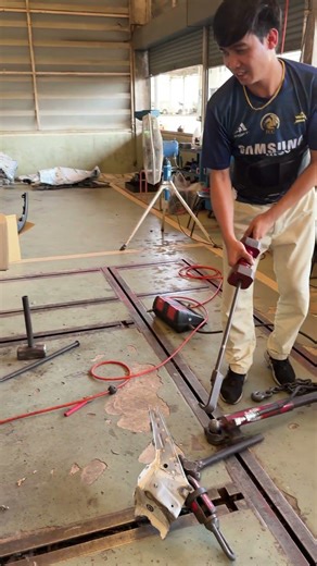 Precision Frame Straightening – Measured to the Millimeter #carrepair