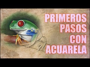 How to paint with watercolors. The first steps.