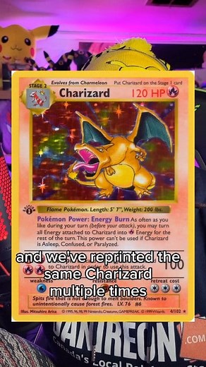 How many Charizard cards exist in the Pokémon Trading Card Game? The answer may surprise you 🤔 #charizard #charizardcard #pokemoncharizard #pokemontradingcardgame #pokemontcgcommunity #pokemoninsta #pokemoncommunity #pokemontcg #pokemonfacts #pokemonknowledge #pokemonfacebook #pokemoncardscollector #charizardcollector | Danireon