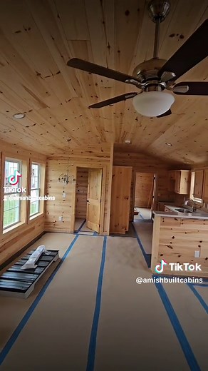 We build Amish Built Modular Cabins that are ready to be brought to your land. We ship to 50 states and usually can have a cabin on your land within 12 to 18 weeks from the day we get your deposit! Call and ask for Osi today at 502-298-8946 with any questions you have! #housingmarket2022 #housingmarket #housingcrisis #cheaphousing #cheaphousing #prefabhouse #prefab #casa #home #house #loghomes #affordablehousing #amishtiktok #amishparadise #amishgonewild #amishlife #amish #housing #TinyHome #Tin