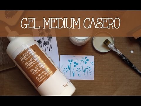 Tutorial: How to make homemade gel medium