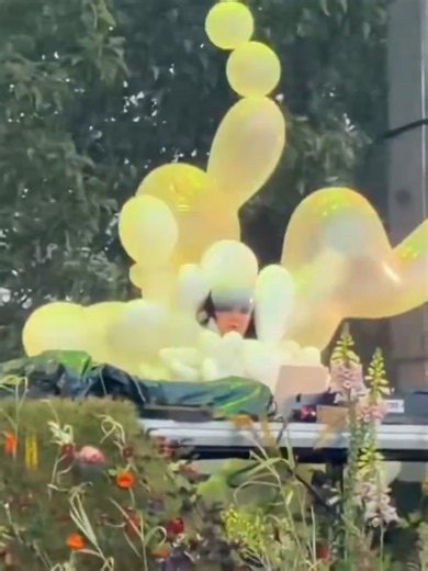 Björk Plays Arca's 'Rakata' at Echolalia Solar Eclipse Rave