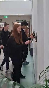 Scotland’s first ‘phone-free’ school insert phones into pouches at locking stations fixed to walls 📵