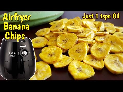 Airfryer Banana Chips | Kerala Banana Chips Recipe | How to make Banana Chips in Airfryer