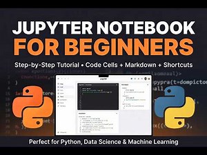 How to Use Jupyter Notebook (Beginner Guide) | Python Tutorial