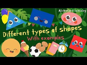 Different shapes|shapes for kids|geometry|learn examples of shapes