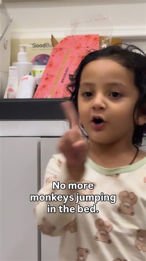 cutesteva on Instagram: "No more monkeys jumpin on the bed"