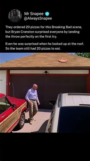 Walter White didn’t let 20 pizzas go to waste