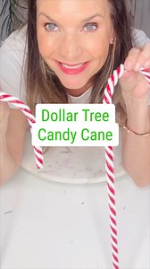368K views · 4.4K reactions | Create a festive DIY candy cane using Dollar Tree supplies for a sweet touch to your holiday decor!  #DIYChristmas #DollarTreeFinds | Olivia's Romantic Home DIY | Facebook
