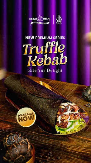 AVAILABLE NOW 😍🥰 Truffle Kebab by Baba Rafi join the Premium Series 🥳🔥 | Kebab Turki Baba Rafi