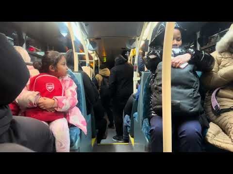 (Oldest HV in Service + High Revs) Journey on Route 96 Arriva London LJ60AXB HV10 28/2/26