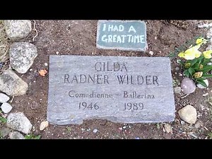 Gilda Radner's Grave in Stamford, CT, Actress and Saturday Night Live Comedian