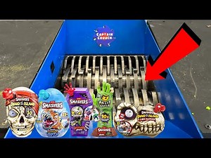 All Zuru Smashers Toys vs Shredder | Unboxing & Satisfying ASMR Experiment