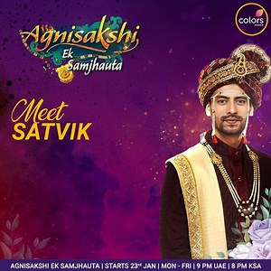 Get ready to meet the handsome hunk Satvik who is part of the upcoming show - A'gnisakshi Ek Samjhauta' Agnisakshi Ek Samjhauta | Starts 23rd Jan | MON- FRI | 9 PM UAE | 8 PM KSA ##colorstv e #colorstvserial #NewShow #agnisakshi #shivikapathak_official #AashayMishraa | Colors ME