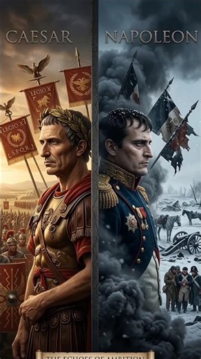 Napoleon studied Caesar his whole life. Caesar still won. 😳⚔️