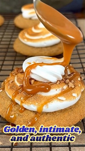 🍠 Brown Butter Sweet Potato Cookies – Don’t Lose This Recipe The smell of brown butter, cinnamon, and baked sweet potatoes turns any kitchen into pure fall heaven. These cookies are soft, chewy, and crowned with toasted marshmallow and caramel drizzle — the kind that makes everyone stop mid-conversation for a bite. Don’t Lose This Recipe. Ingredients ½ cup unsalted butter, browned & cooled 1 cup mashed sweet potato (well-drained) ½ cup brown sugar ¼ cup granulated sugar 1 large egg 1 tsp vanill