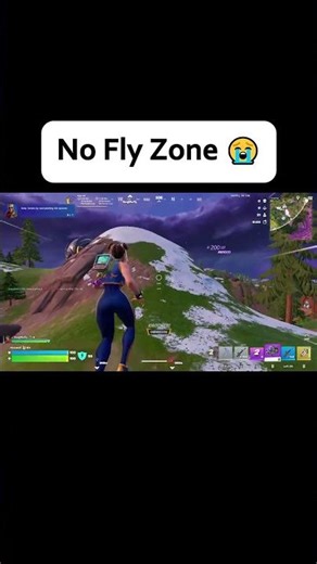 No Fly Zone😭 #viral #trending #fortnite #fyp #shorts