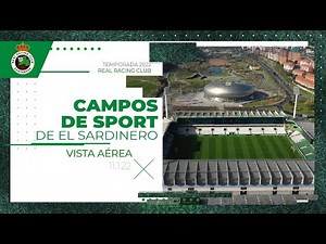 Vista aérea de Los Campos de Sport de El Sardinero