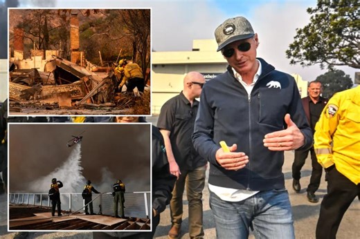 California Gov. Gavin Newsom passes off wildfire response blame to local leaders, own team