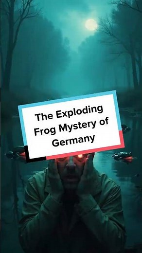 Exploding Frogs! 😱 The Bizarre Germany Frog Mystery #shorts #facts #viral