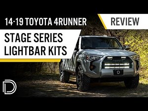 Bolt-On Stage Series Lightbar Kits for 2014-2023 Toyota 4Runner | Diode Dynamics