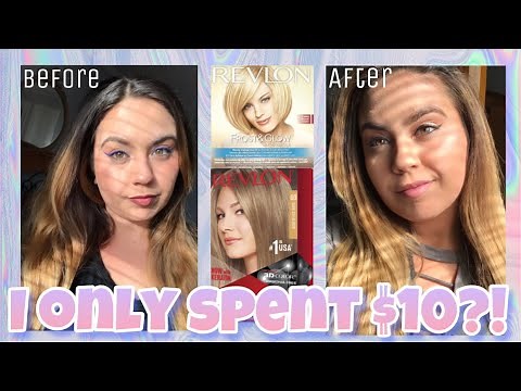 Revlon Frost & Glow and Colorsilk 60 | As Told By Abby