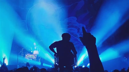 Crowd surfing in a wheelchair? This B.C. man has done it multiple times