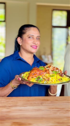 Today i made roasted chicken and yellow rice with my mother