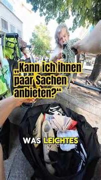 "Can I offer you a few things?" #denshelp #viral #homeless #food #fyp