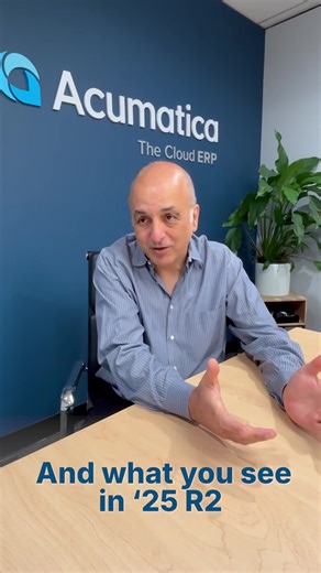 13 reactions | We listen, we learn, and we build together. 欄 As Chief Product Officer Ali Jani explains, customer feedback is the foundation of innovation at Acumatica. Your insights continue to help shape the future of cloud ERP. | Acumatica | Facebook