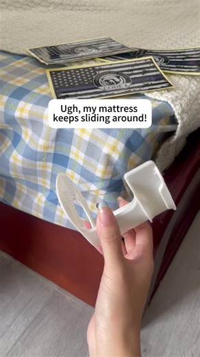 Tired of fixing your sheets every morning? 🛌 Solution right here! #sheets #homeessentials #fyp