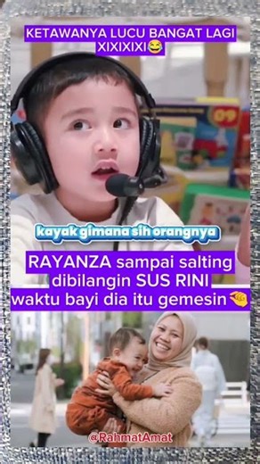 AJJA SALTING DIBILANG LUCU SAMA SUS RINI #rayanza #susrinirayyanza #raffinagita #ransentertainment