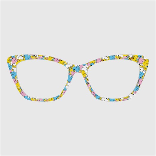 The Colorful Rubber Ducks Magnetic Glasses Toppers – Compatible With Pair Eyewear Frames - Etsy