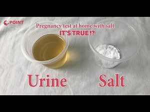 Pregnancy Test At Home | Home Pregnancy Test With Salt | It's True!?