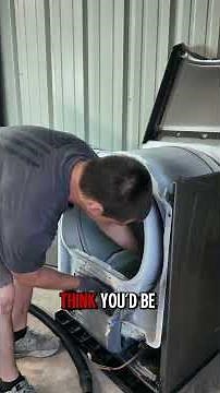 DO YOU NEED TO CLEAN YOUR DRYER? #appliancerepair #diy #dismantle