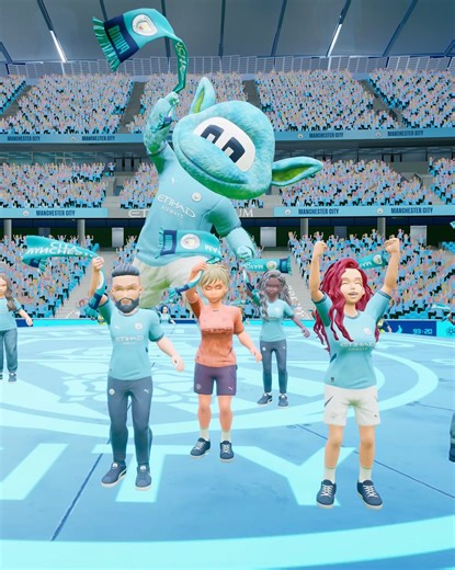 Join us for tomorrow’s match within the Virtual Etihad Stadium! 🎮 mancity.co/FavoriteSpaceFB | Manchester City