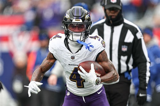 Zay Flowers injury update: Ravens WR suffers leg injury vs. Browns