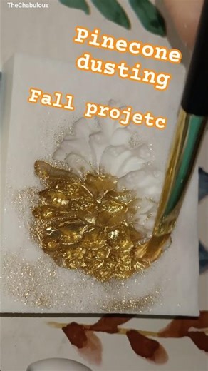 DIY dusting mold autumn project