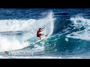 Gabriel Medina secures victory for himself and Brazil at ISA World Surfing Games 2024 | NBC Sports