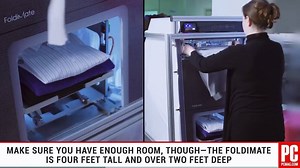 "Foldimate isn't the first, but certainly the quickest laundry folding robot 🤖 we've seen", says PCMag ⚡ Visit us at www.foldimate.com | FoldiMate