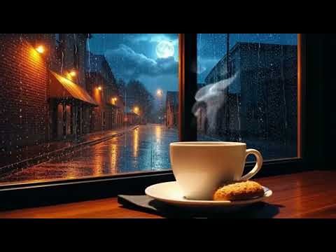 Rainy Café Window ☕🌧️ | Chill Guitar & Study Ambience
