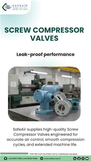 Screw Compressor Valves
