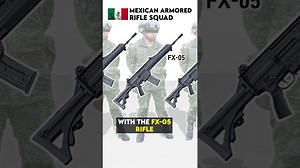 Mexican mechanized rifle squad explained