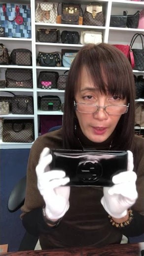 Gucci wallet long enamel