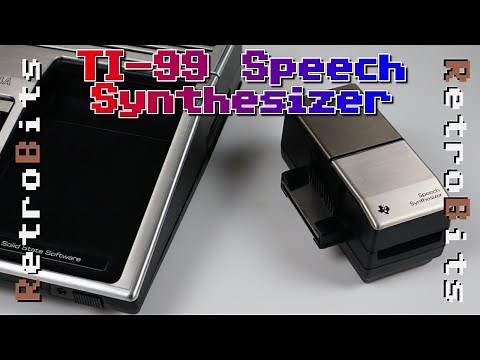 TI-99/4A Speech Synthesizer First Look, Background, and Demonstration