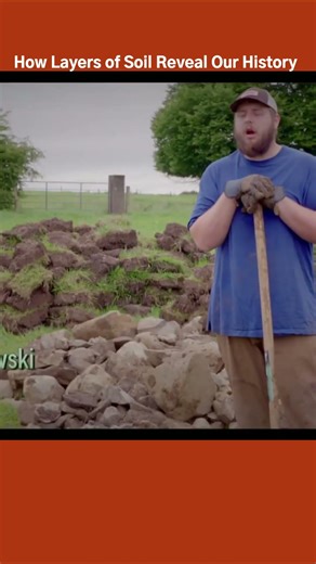 How Layers of Soil Reveal Our History #tellinghistory #archaeologyshorts