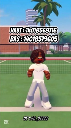 Code des vêtements Nike #nike #roblox #foryou #flyxo #booster #clips