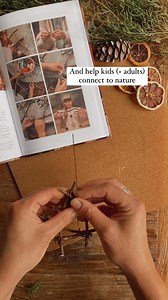 Christmas crafting made easy! 🌿✅ All our activities use nature and items found around the home, so you can easily & affordably create beautiful and meaningful Christmas crafts with your kids this year 🎄 Inside our book 'Wild Celebrations' you'll find easy-to-follow instructions and detailed photos teaching you how to make various Christmas crafts, like: 🎄 Christmas Cards 🗓 Advent Calendar ⭐️ Stick star 🌿 Christmas wreath 🪵 Tree decorations 🎅 Whittled Santas and elves Inside the book, ther